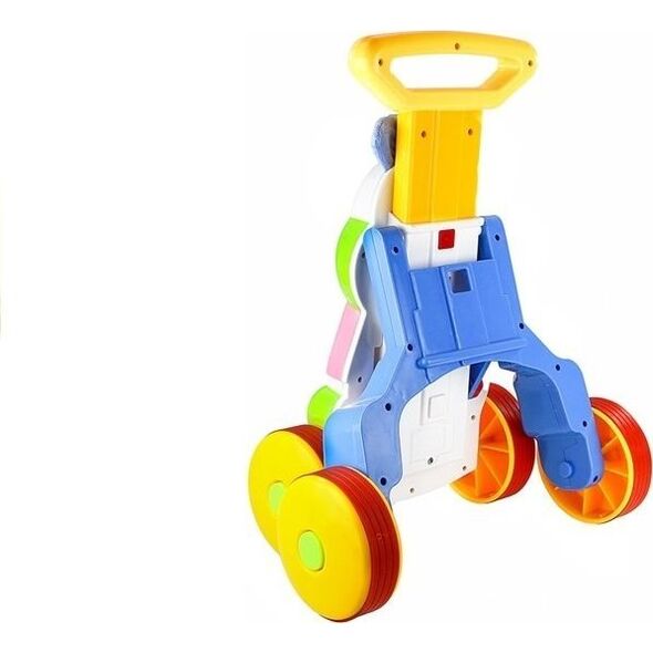 LeanToys Wesoły Pchacz Hipopotam z Lusterkiem Gumowe Koła 14250443 5905884456934