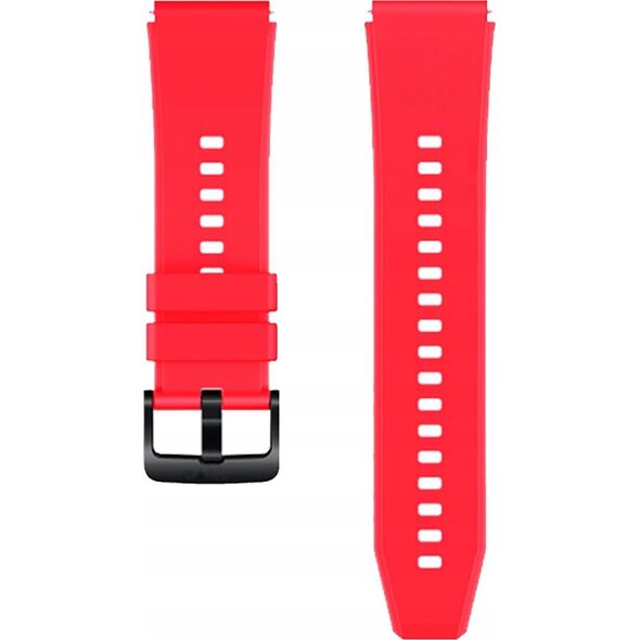 Pasek silikonowy do Huawei Watch GT 2/3/4/2 Pro/3 Pro/4 Pro/GT 2e 46mm - czerwony 14251999 5907769361104