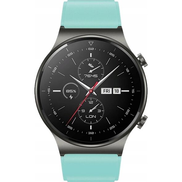 Pasek silikonowy do Huawei Watch GT 2/3/4/2 Pro/3 Pro/4 Pro/GT 2e 46mm - jasnozielony 14252023 5907769361074