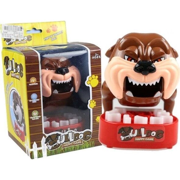 LeanToys Gra Zręcznościowa Gryzący Bulldog LEAN Toys 14253241 5905515350372