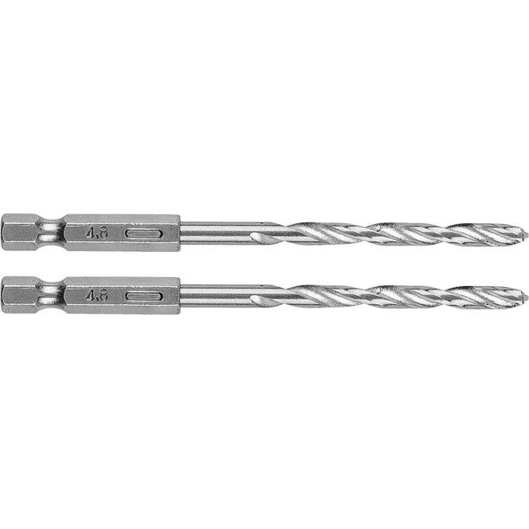 Wiertło Graphite Wiertło do metalu Hex 4.8 mm, 2 szt. 14254177 5902062202000
