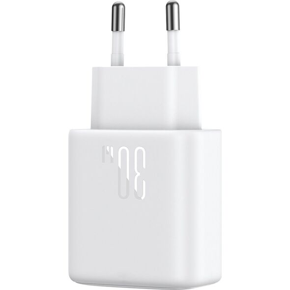 Ładowarka Joyroom Ładowarka Joyroom JR-TCF24 sieciowa USB-C PD 30W QC SFC - biała + kabel USB-C 1m 14254253 6956116724801