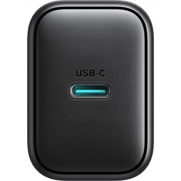 Ładowarka Joyroom Ładowarka Joyroom JR-TCF23 sieciowa USB-C 25W SFC / PPS / PD - czarna + kabel USB-C / USB-C 1m 14254270 6956116723453