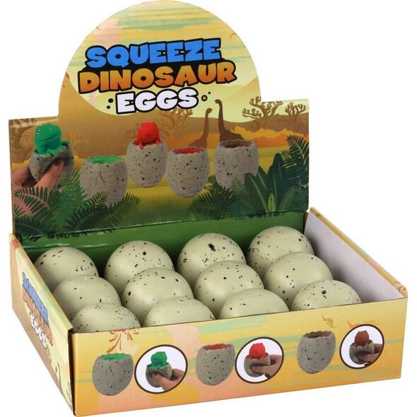 LeanToys Zabawka Antystresowa Dinozaur W Jajku Gniotek Squishy LEAN TOYS 14255160 5905991000655