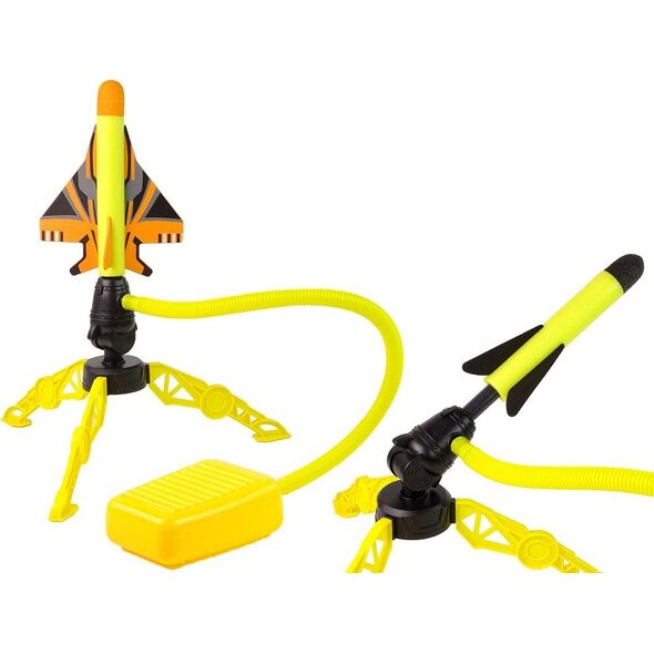 LeanToys Gra Wyrzutnia Katapulta Rakiet Piankowych Pompka LEAN Toys 14255169 5905214974473