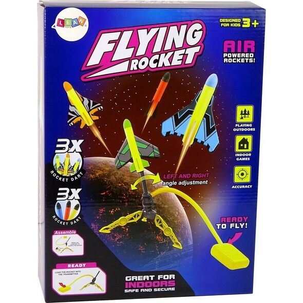 LeanToys Gra Wyrzutnia Katapulta Rakiet Piankowych Pompka LEAN Toys 14255169 5905214974473
