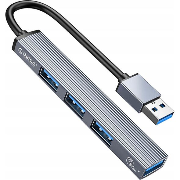 HUB USB Orico Orico Hub USB 5Gbps 1*USB-A 3.1, 3*USB-A 2.0, aluminiowy 14265505 6942227107824