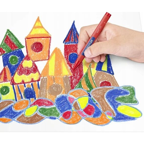 Staedtler STAEDTLER Wachsmalkreide Noris jumbo 12er-Set retail 14265690 4007817102268