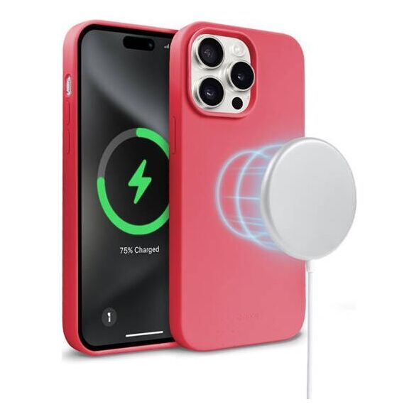 Crong Crong Color Cover Magnetic - Etui iPhone 15 Pro Max MagSafe (różowy) 14265892 5904310704526