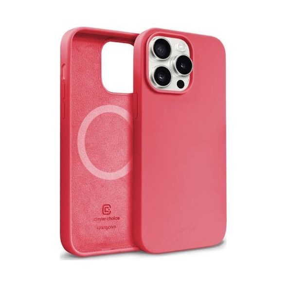 Crong Crong Color Cover Magnetic - Etui iPhone 15 Pro Max MagSafe (różowy) 14265892 5904310704526