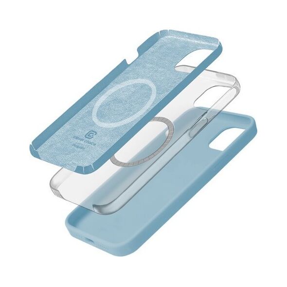 Crong Crong Color Cover Magnetic - Etui iPhone 15 MagSafe (niebieski) 14265902 5904310704410