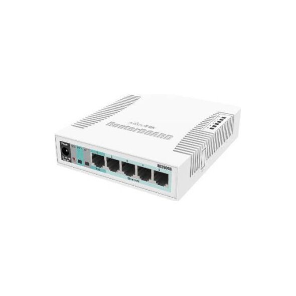 Switch MikroTik Mikrotik RB260GS Gigabit Ethernet (10/100/1000) Obsługa PoE Biały 14265954 5706998097408