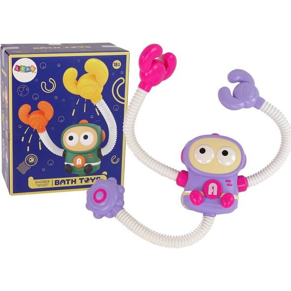 LeanToys Zabawka Do Wody Do Kąpieli Krab Kosmonauta na Baterie Prysznic 14266349 5905991001775