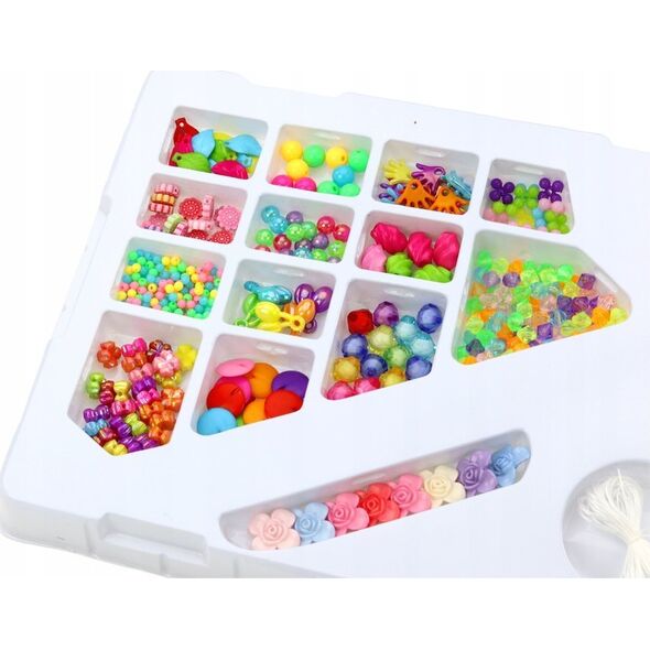 LeanToys Zestaw Kreatywny Koraliki Do Tworzenia Biżuterii DIY 14266427 5905991009542