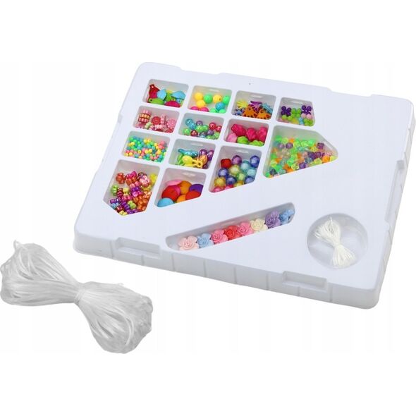 LeanToys Zestaw Kreatywny Koraliki Do Tworzenia Biżuterii DIY 14266427 5905991009542