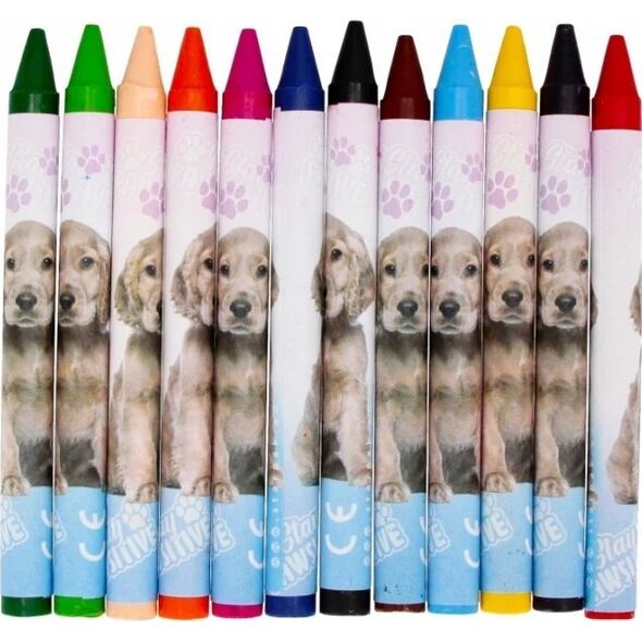 Starpak KREDKI WOSK 12KOL DOGGY STK 12/144 14266447 5905523622591