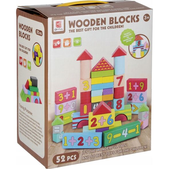 Mega Creative KLOCKI DREW KOL 52EL 18X23X13 MC PUD 36 14266515 5905523677515