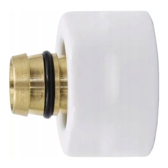Varioterm Złączka zaciskowa PEX 16/2 x M22/1.5 biały bł. (do zaworów INTEGRA, VISION) 14268272 5902249821574