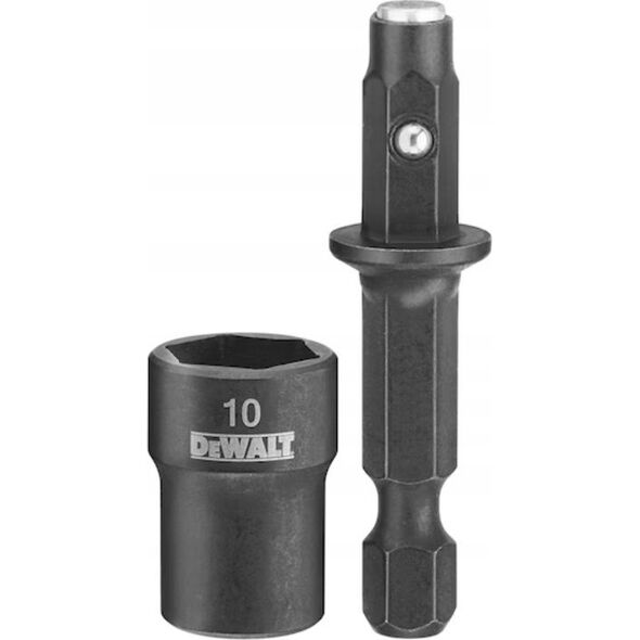 Dewalt DEWALT KOŃCÓWKA Z NASADKĄ 10mm UDAROWA SAMOCZYSZCZĄCA 14268490 5054905276799