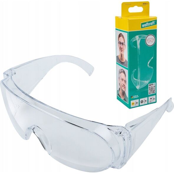 Wolfcraft Okulary ochronne Wolfcraft - Standard (CE) 14268520 4006885493001