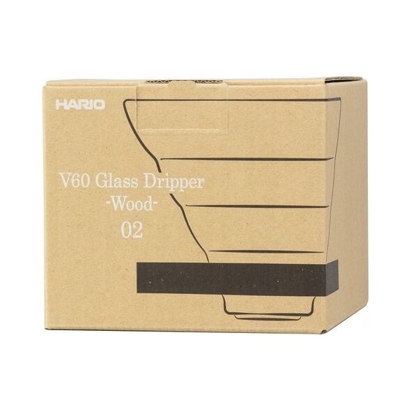 Hario Hario szklany Drip V60-02 - Olive Wood 14280282 4977642736696