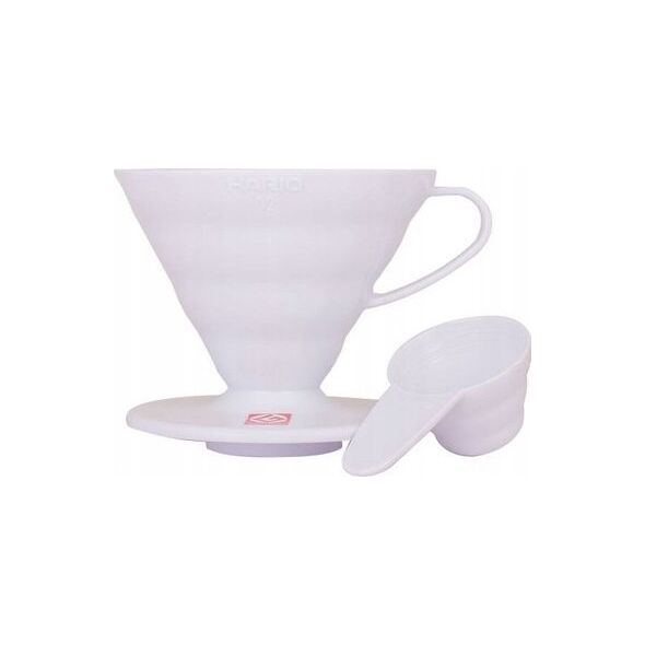 Hario Hario plastikowy Drip V60-02 Biały 14280299 4977642730472