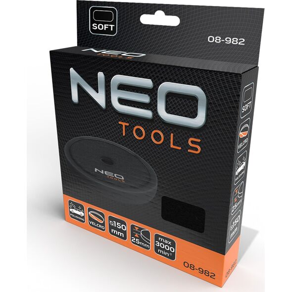 Neo Pad polerski 150 x 150 mm x 25 mm, gąbka miękka 14286587 5907558495195