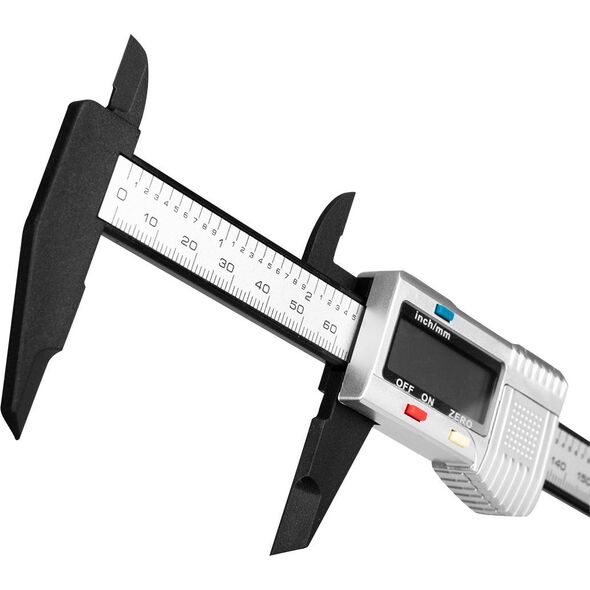 Top Tools Suwmiarka cyfrowa 150 mm, kompozyt z włókna węglowego 14286747 5902062202444