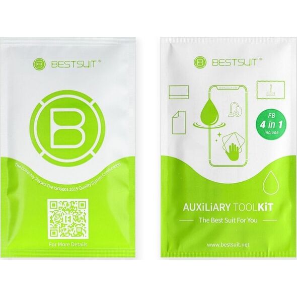 Bestsuit Szkło hybrydowe Bestsuit Flexible 5D Full Glue do iPhone 14 Pro Max czarny 14294969 5903396160813