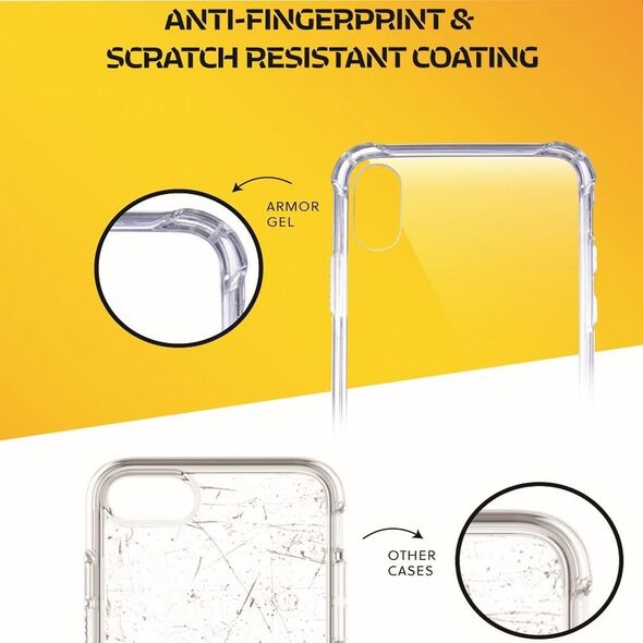 ROAR ROAR futerał ARMOR JELLY do IPHONE 15 Pro transparentny 14295053 5903396247217