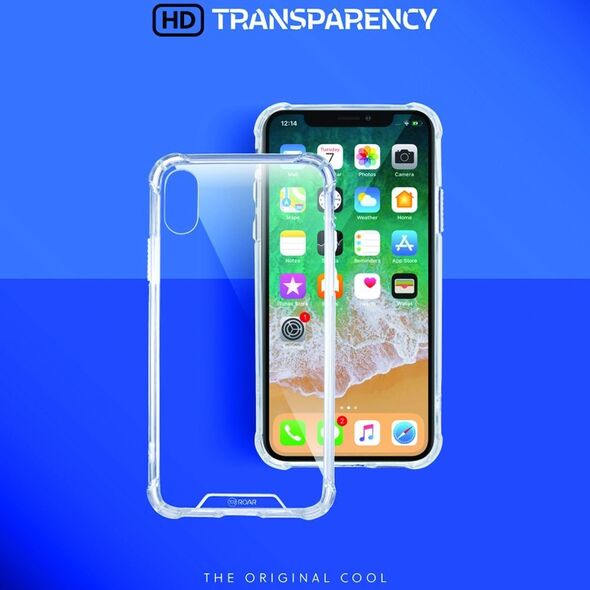 ROAR ROAR futerał ARMOR JELLY do IPHONE 15 Pro transparentny 14295053 5903396247217