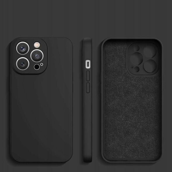 Hurtel Etui Silicone Case do Samsung Galaxy A35 - czarne 14295233 5907769360497