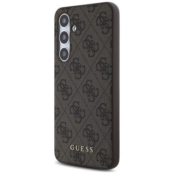 Guess Guess GUHCS24FEG4GFBR S24 FE S721 brown/brown hardcase 4G Metal Gold Logo 14389823 3666339386368