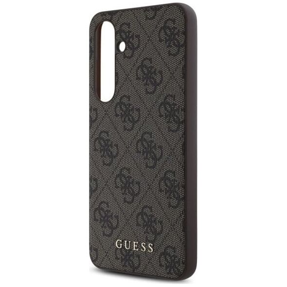 Guess Guess GUHCS24FEG4GFBR S24 FE S721 brown/brown hardcase 4G Metal Gold Logo 14389823 3666339386368