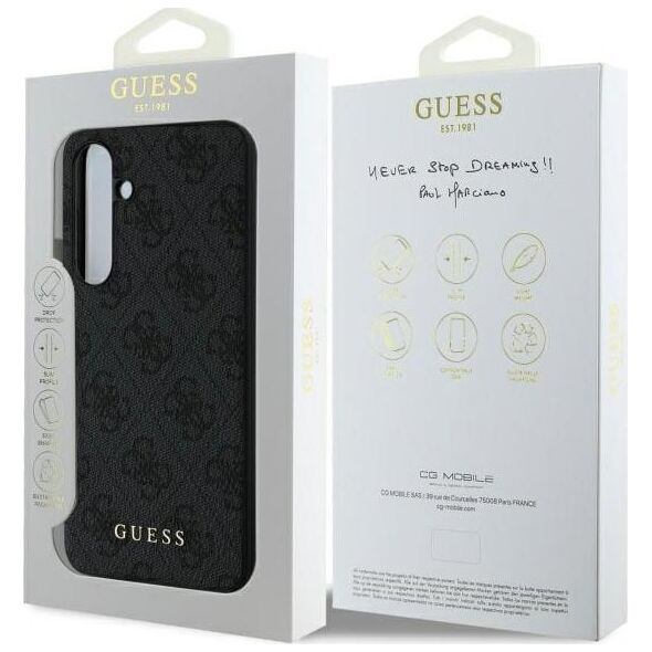 Guess Guess GUHCS24FEGF4GGR S24 FE S721 gray/gray hardcase 4G Charms Collection 14389852 3666339386375