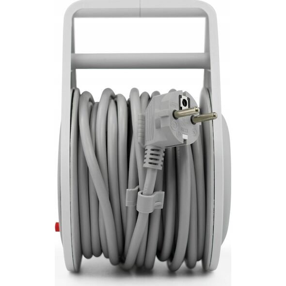 Plastrol Przedłużacz zwijany 10m 3x1mm2 16A z bezpiecznikiem termicznym + USB-A + USB-C 14394646 5902273426486
