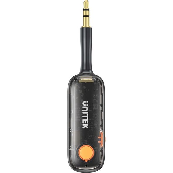 Adapter bluetooth Unitek UNITEK 2w1 Adapter Bluetooth 5.3 nadajnik/odbiornik audio zasięg 10m czarny 14394678 4894160054883