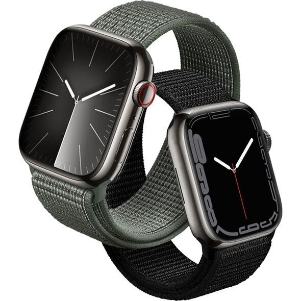 Crong Crong Nylon - Pasek sportowy do Apple Watch 38/40/41/42 mm (Military Green) 14395529 5904310705073