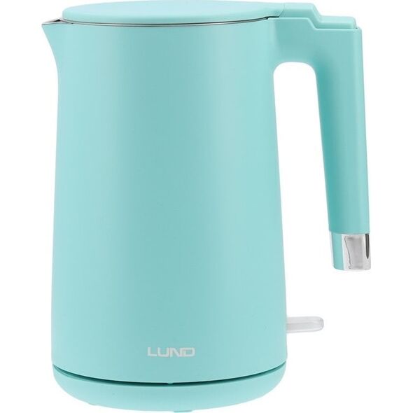 LUND ELECTRIC KETTLE 1.5L TURQUOISE COOL TOUCH 14399008 5906083107481