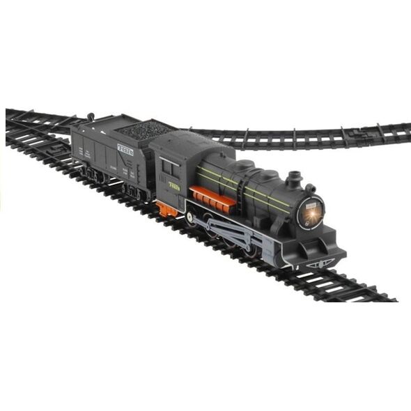 LeanToys Kolejka FENFA Gigant 7 Wagonów Światło 10m LEAN Toys 14399727 5905884458464