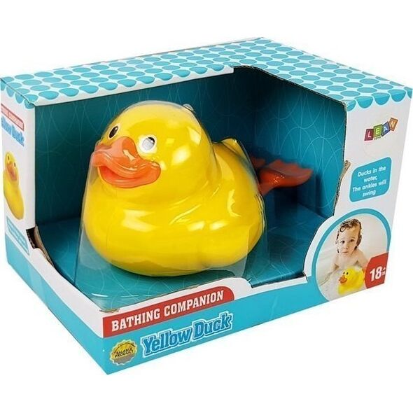 LeanToys Pływająca kaczka do kąpieli LEAN Toys 14399730 5905991031987