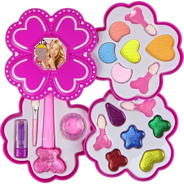 LeanToys Zestaw Piękności Dla Dzieci Makijaż Paletka Kwiatuszek LEAN Toys 14399734 5905214974855