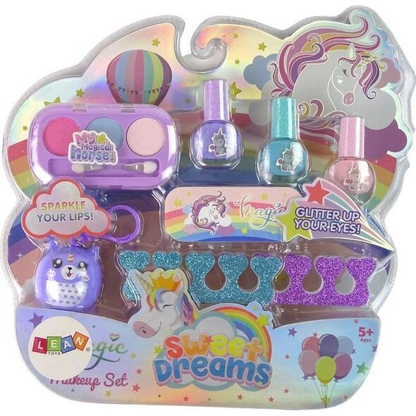 LeanToys Zestaw Do Stylizacji Paznokci Piękności Błyszczyk Brelok Kotek LEAN Toys 14399736 5905214972189