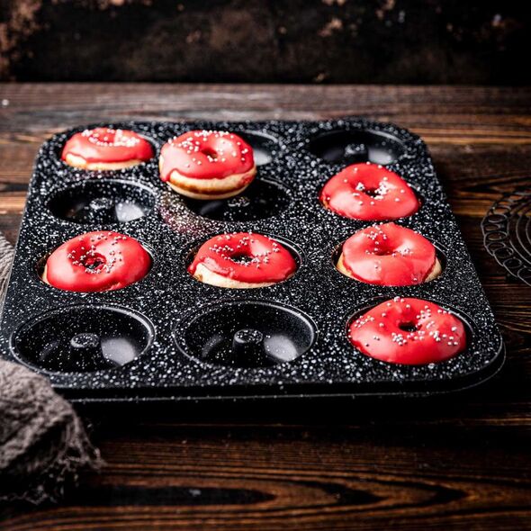 GRANITOWA FORMA DO PIECZENIA 12 PĄCZKÓW DONUT KLAUSBERG KB-7841 14400078 5908287278417