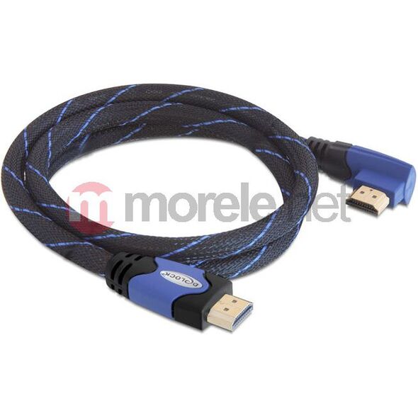 Kabel Delock HDMI - HDMI 2m niebieski (82956) 451077 4043619829569