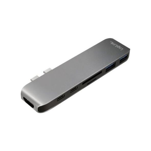 Stacja/replikator LogiLink Multiport 7w1 MacBook (UA0302) 5616365 4052792048469