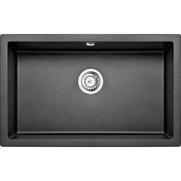 Zlewozmywak Deante KOMORA PODBLAT CORDA GRAFIT METALIK GRAN 800X500X210 3,5"+SPACE SAVER