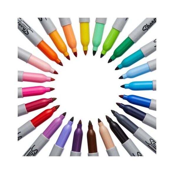Sharpie Sharpie Marker Fein Rundspitze Value Pack 24 Stück