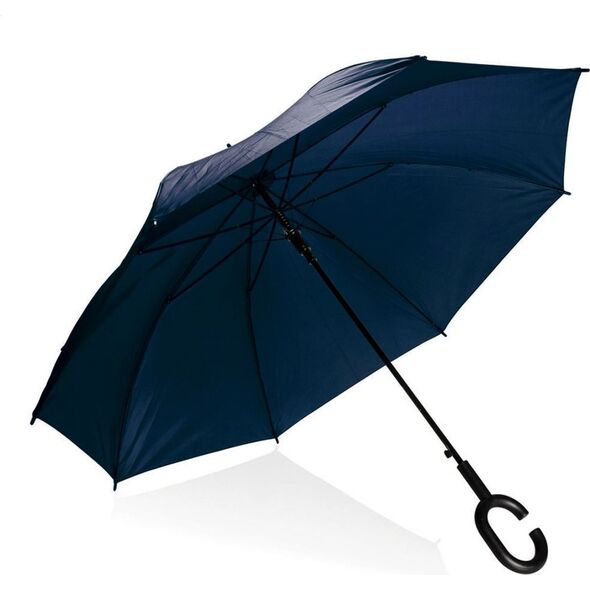 Platinet PLATINET UMBRELLA C HANDLE SEMI AUTO POLYESTER BLUE 45007