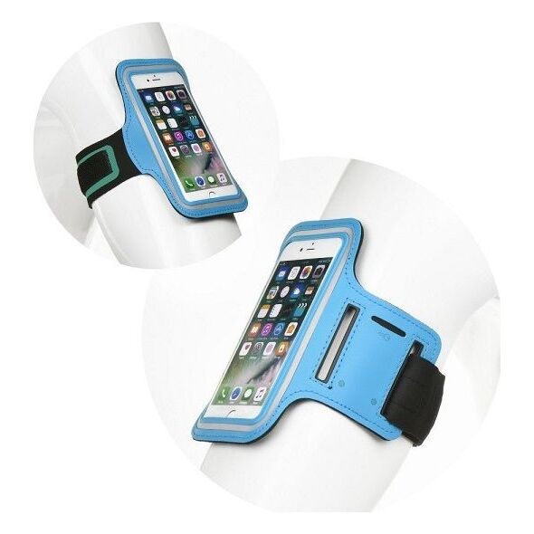 Etui Armband na ramię 5"-6" niebieski /blue